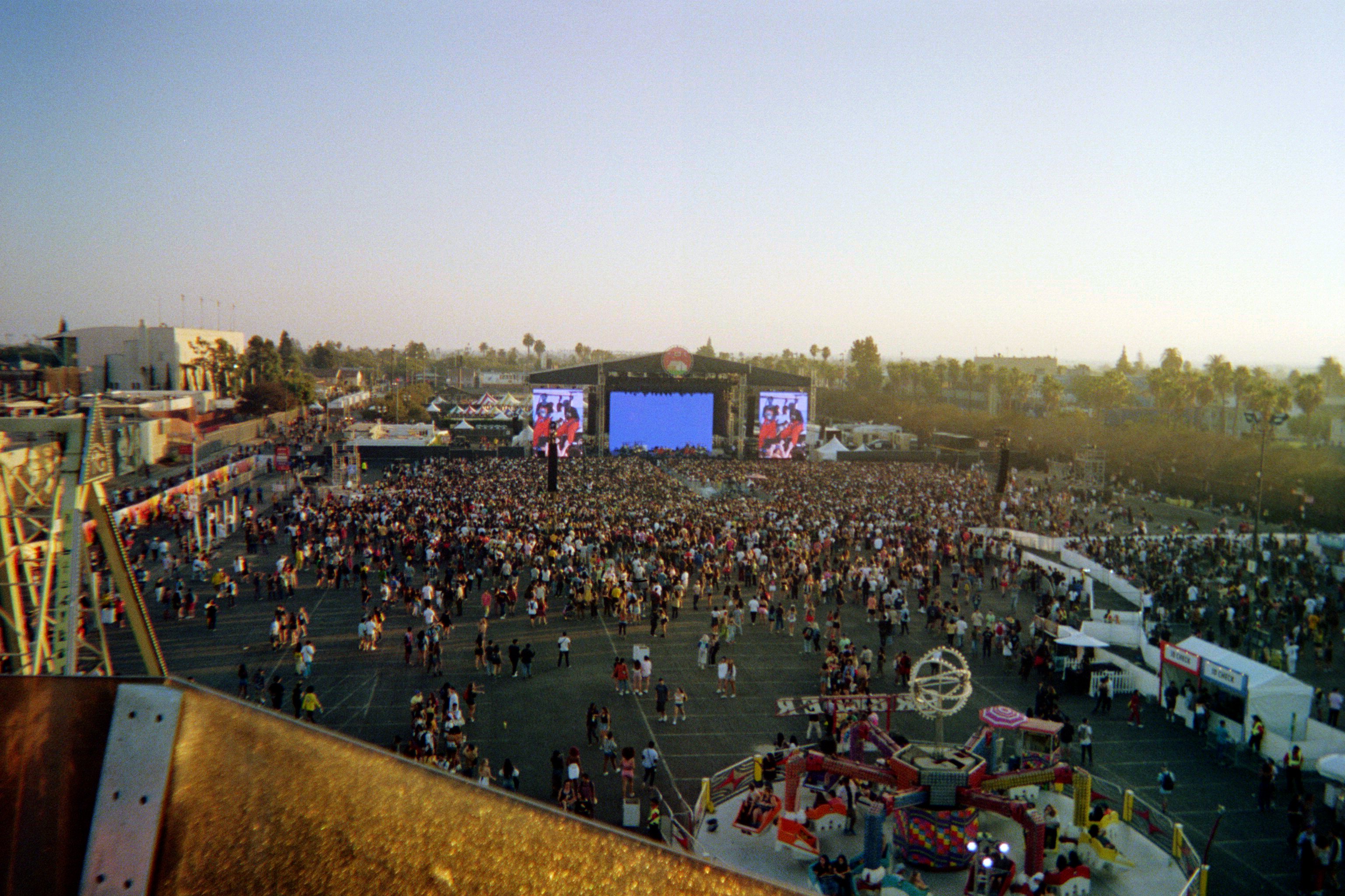 ferris wheel view